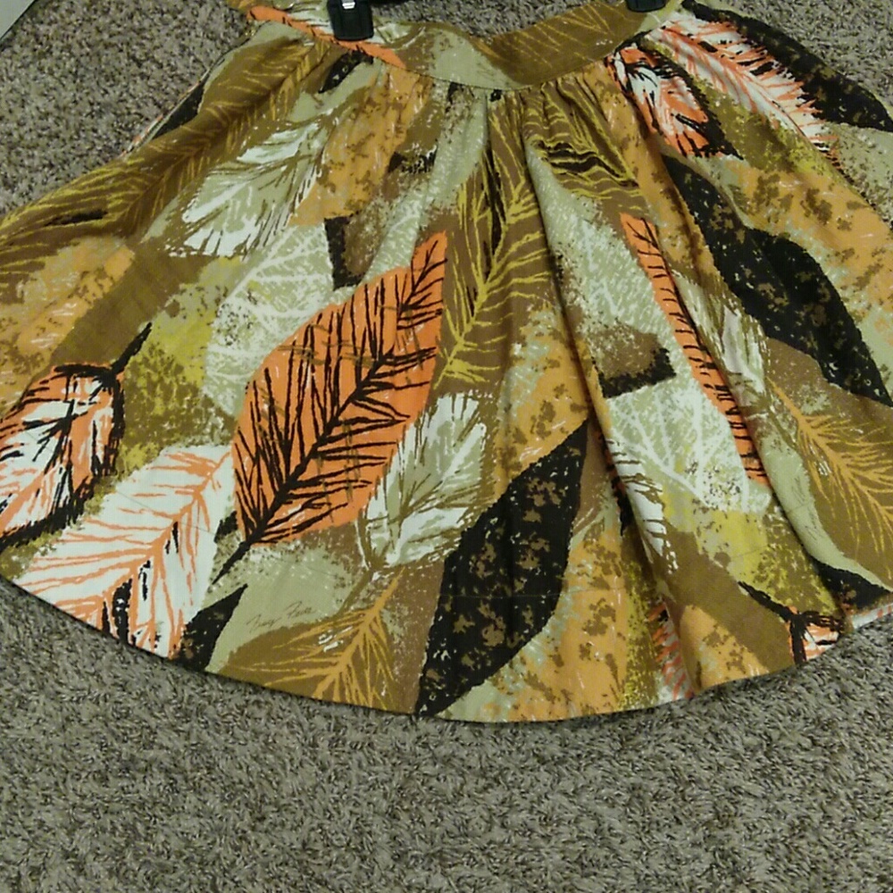 Skater flared skirt